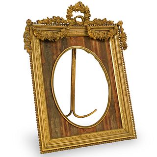 Gilded Bronze Picture Frame