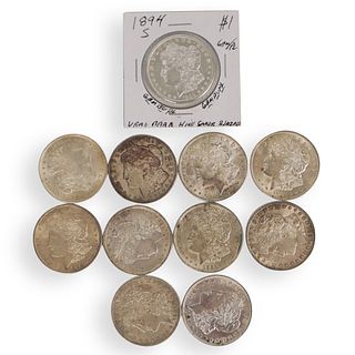 (11 Pc) Morgan Silver Dollar
