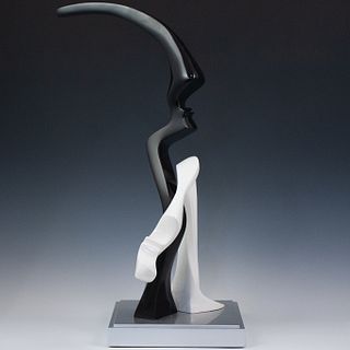 Mauricio Soria (Mexican. XX) "Profiles" Sculpture