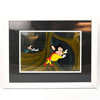 Mighty Mouse Animated Cel