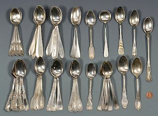 46 Sterling Spoons, 32.5 oz troy