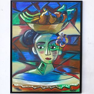 Samuel Navedo (Cuban, 20th Century) Oil Painting