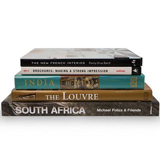 (5 Pc) Coffee Table Book Collection