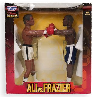 Vintage Ali Vs. Frazier Collectable Figures