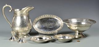 Group Sterling Hollowware, 6 items