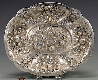 E.F. Caldwell Oval Sterling Bowl