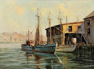 Raymond Hendry Williams (American, 1900-1977)      York Harbor