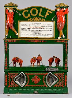 Penny Slot Golf Machine, circa 1900, Matthewson