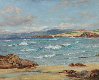 John McGhie (British, 1867-1952)      Seascape