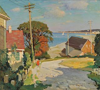 Antonio Cirino (American, 1889-1983)      Hill from Pigeon Cove