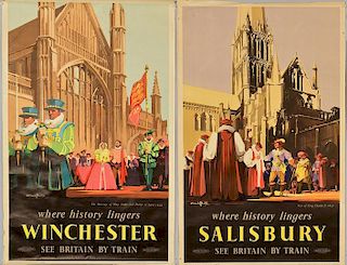 4 British Railways Posters