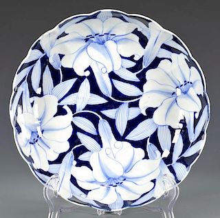 Japanese Blue & White Porcelain Bowl
