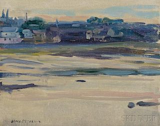 Jane Peterson (American, 1876-1965)      Sunset--Gloucester, Mass.