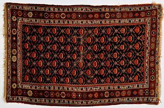 Persian Kurdish Rug, Early 20th Century