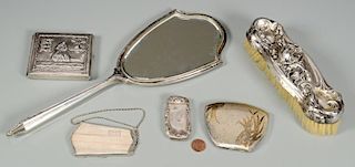 Sterling Silver Vanity Set & Others