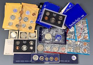 Collection of 26 US Coin Proof Sets & More