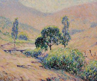 William Henry Clapp (American, 1879-1954)      Spring Landscape