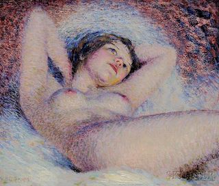William Henry Clapp (American, 1879-1954)      Nude