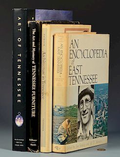 4 TN Related Hardcover Antiques Books