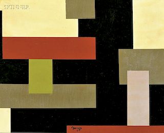 Raymond (Carl Raymond) Jonson (American, 1891-1982)      Composition