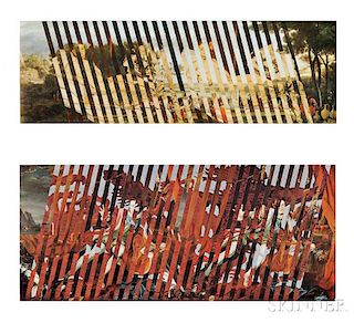 Jiri Kolar (Czechoslovakian, 1914-2002)      Two Works: Ernst et Fragonard