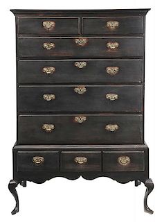 American Queen Anne Chest on Frame
