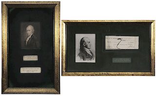 Framed clipped signatures of Alexander