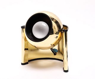 Modern Gold-Tone Spotlight Desk / Table Lamp