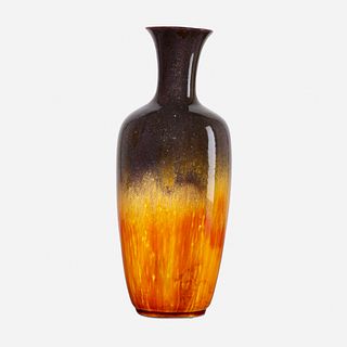 William Day Gates for Teco Pottery, vase, model 64B