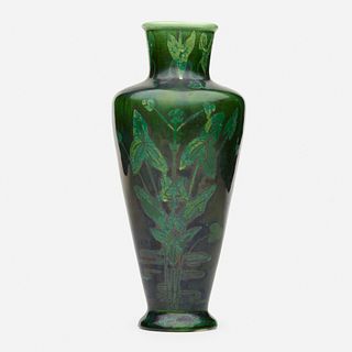 William P. Jervis for Vance/Avon Faience, Art Nouveau vase