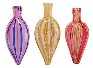 Three Pungents or Perfume Bottles