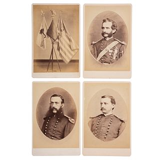 Washington Light Infantry Archive, Incl. Cabinet Card Album Featuring Identified Officers and Enlisted Men