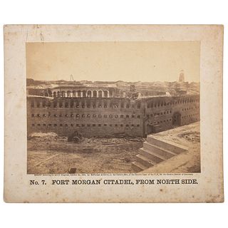 McPherson & Oliver Albumen Photographs of Fort Morgan, Alabama, 1864