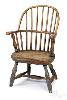 Pennsylvania sackback Windsor child's chair