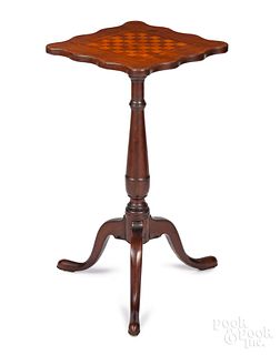 Queen Anne cherry candlestand, late 18th c.