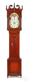 Pennsylvania Federal cherry tall case clock
