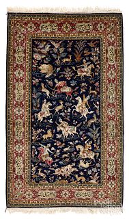 Isfahan pictorial rug