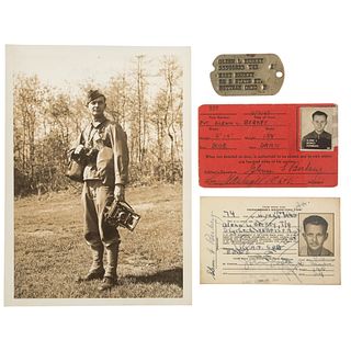 WWII Photographer Glenn Berkey, Personal Photograph Collection Featuring Soldiers of the Pacific Theater