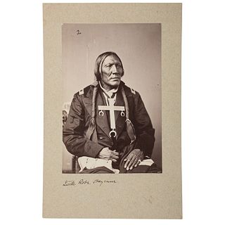 C.M. Bell Photograph of Southern Cheyenne Chief Little Robe