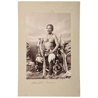 C.M. Bell Photograph of Navajo Chief Manuelito