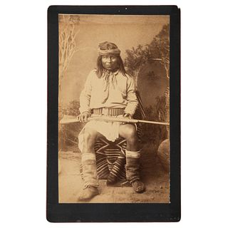 Frijole, Chiricahua Apache Renegade, Boudoir Photograph by A. Frank Randall