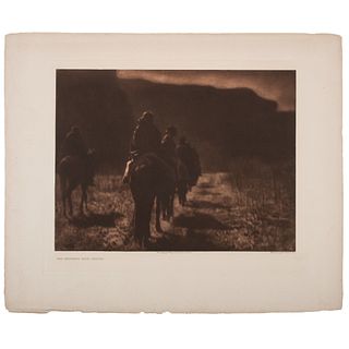 Edward S. Curtis Portfolio Photogravure, The Vanishing Race