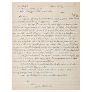 Alcatraz Archive Including Items Belonging to Prison Guard Fred Freeman and Photo and ALS from Robert Stroud, "Birdman of Alcatraz"
