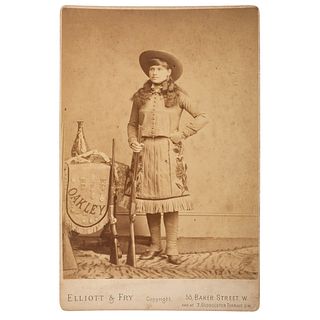 Annie Oakley Cabinet Card, Correspondence from Brother, and More