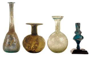 Four Ancient Perfume Bottles