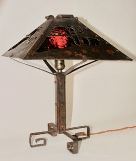 Arts & Crafts Period Table Lamp