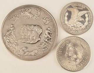 Silver Coin and Medallion Group