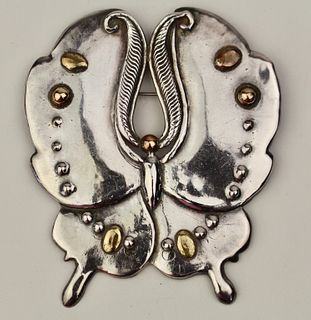 William Spratling Sterling Moth Pin