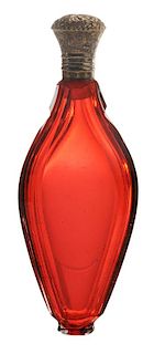 Cranberry Flattened Oval Perfume