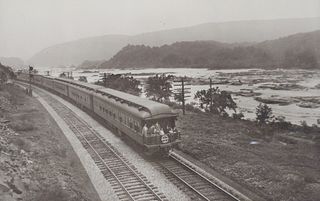 Rare Baltimore and Ohio Railroad Photograph